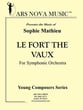 Le Fort de Vaux Orchestra sheet music cover